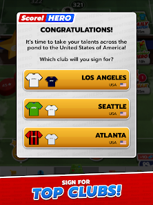 Showcase of Score! Hero: Achieve Soccer Glory and Be a Hero